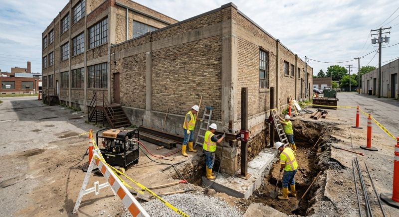 Building Foundation Repair in Rosemount, MN