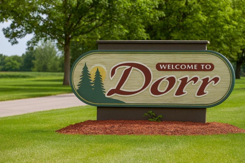 Metal Fence Installation in Dorr, MI