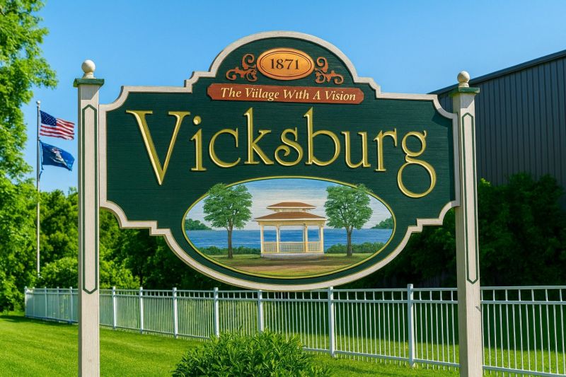 Metal Fence Installation in Vicksburg, MI