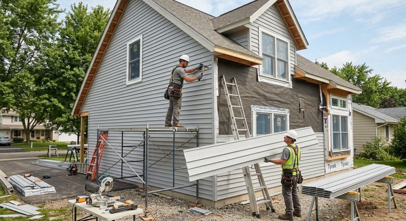 Residential Siding Installation in Fitchburg, MA