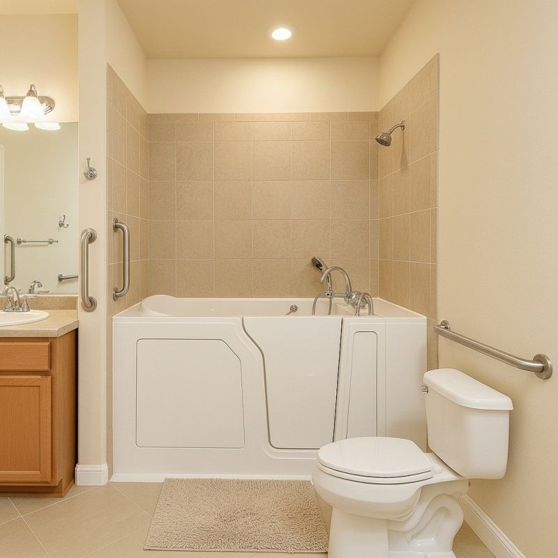 Accessible Tub Installation