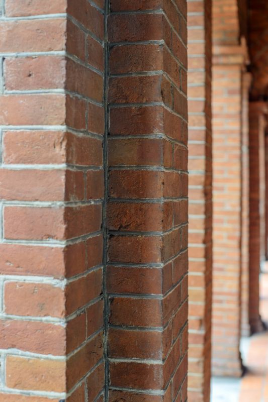 Brick Columns Installation