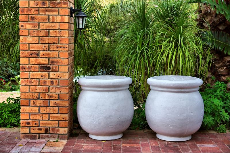 Brick Columns Installation
