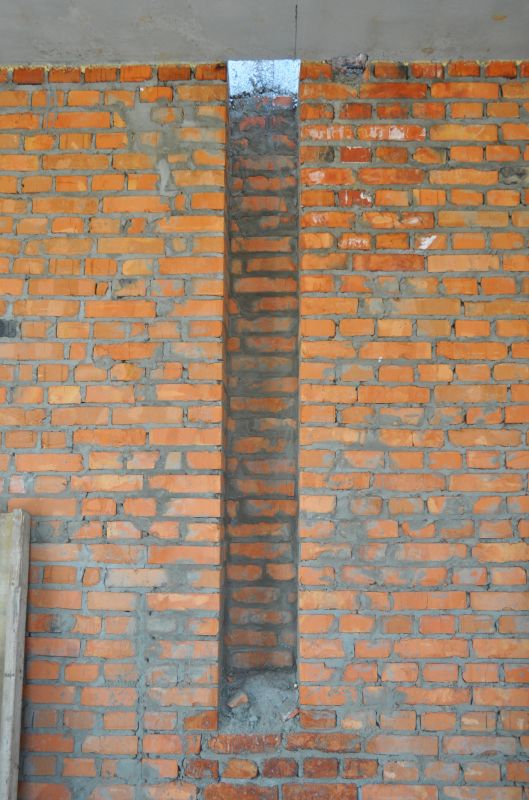 Brick Fireplace Installation