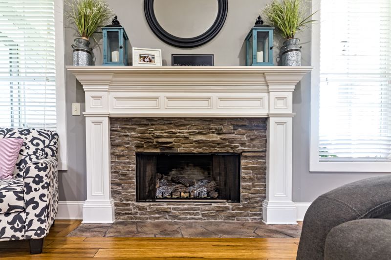Brick Fireplace Installation