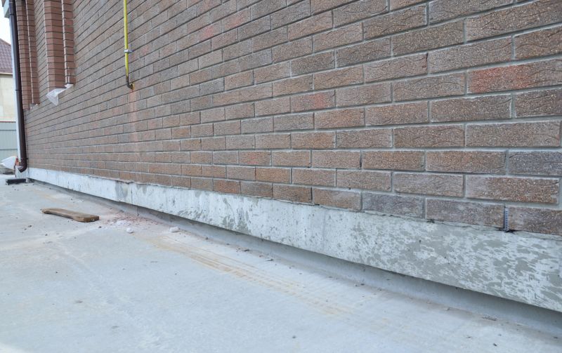 Brick Foundation Installation