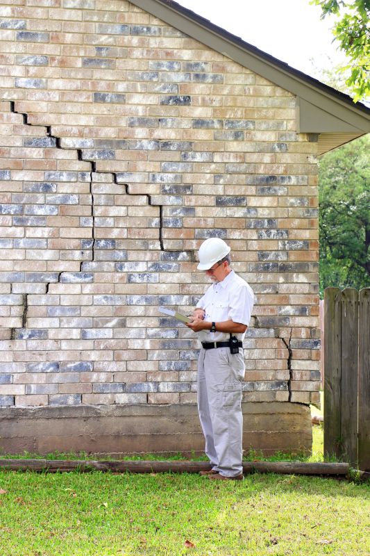 Brick Foundation Installation