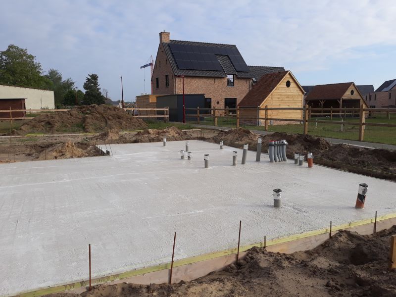 Brick Foundation Installation