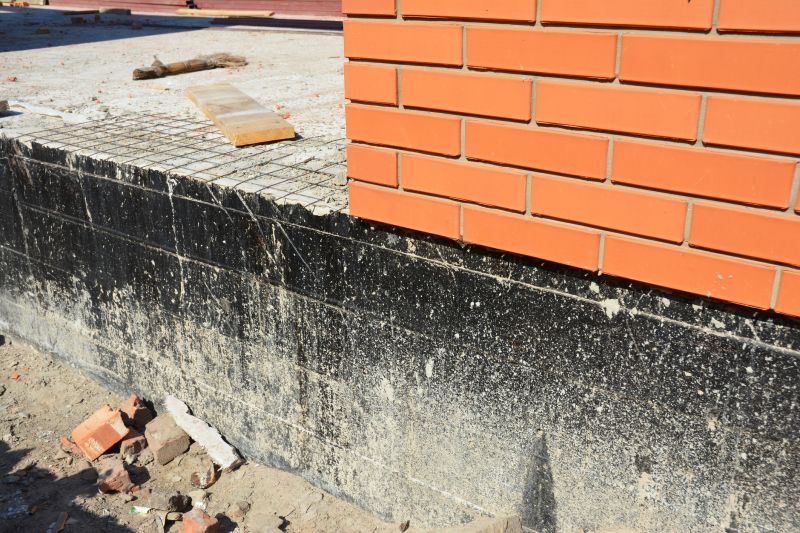 Brick Foundation Installation