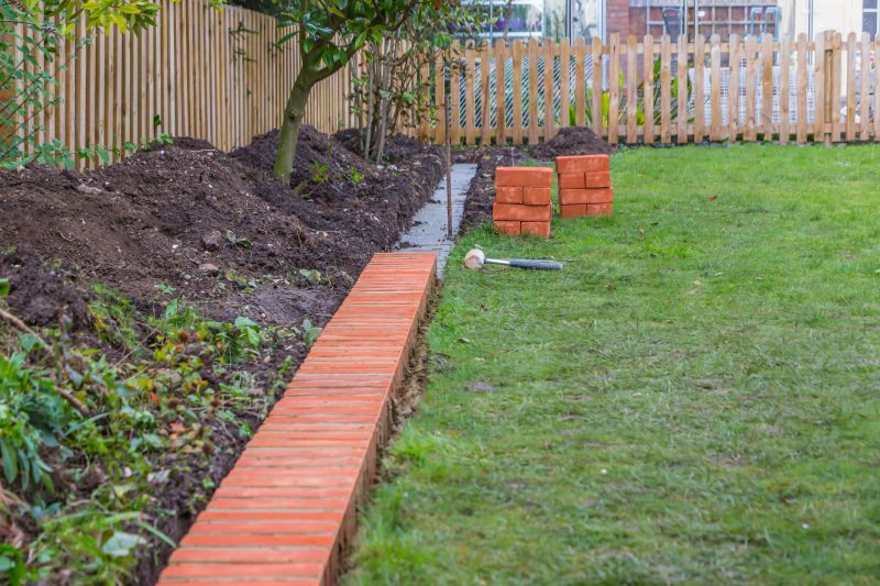 Brick Hardscaping Installation