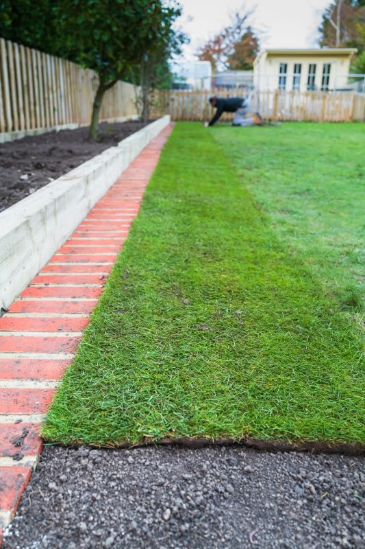 Brick Hardscaping Installation