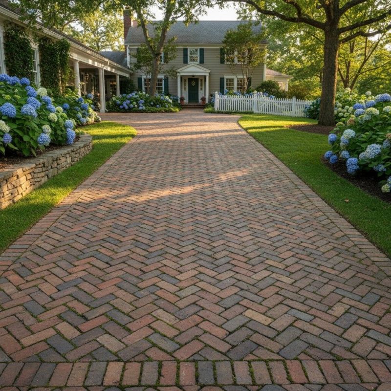 Brick Hardscaping Installation