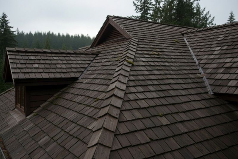 Cedar Shake Roof Construction