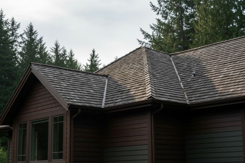 Cedar Shake Roof Construction