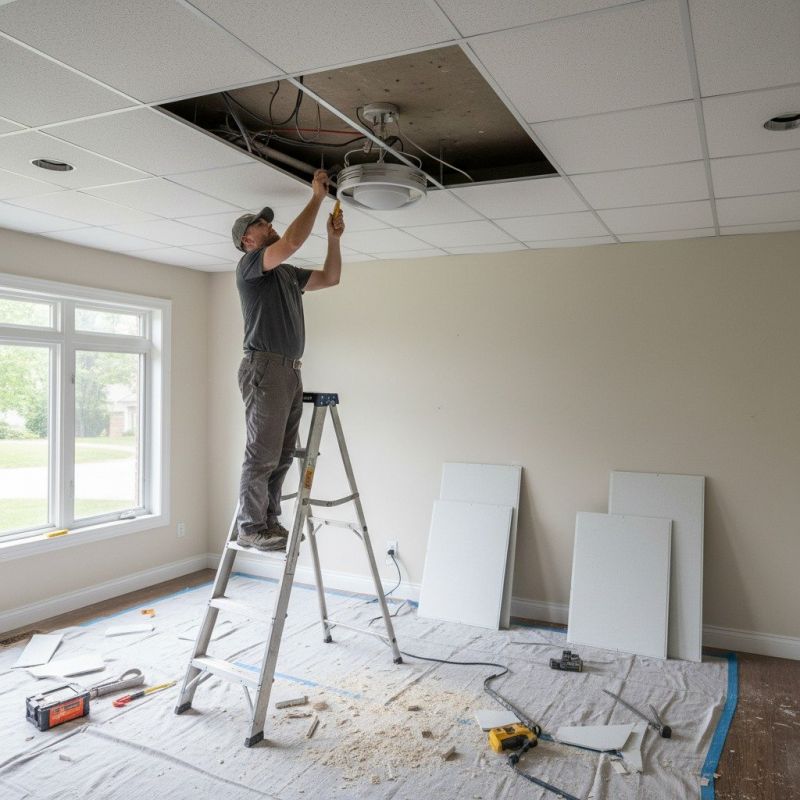 Ceiling Tiles Repair