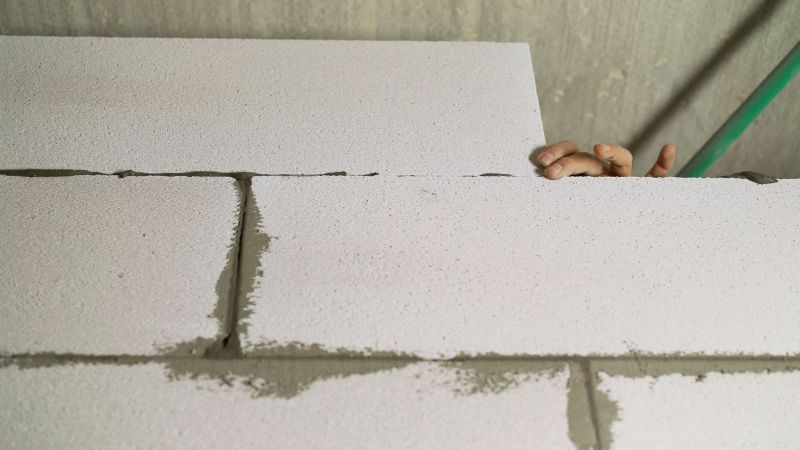 Cinder Blocks Installation