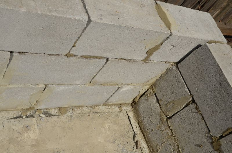 Cinder Blocks Installation