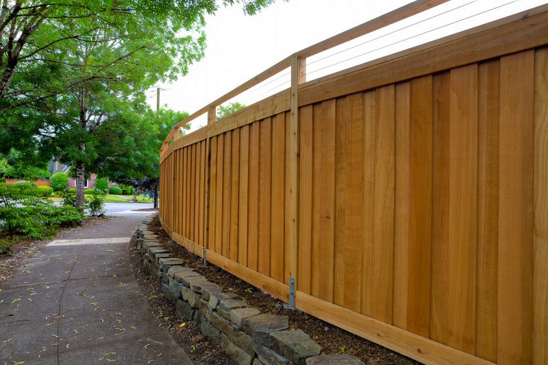 Commercial Fence Painting