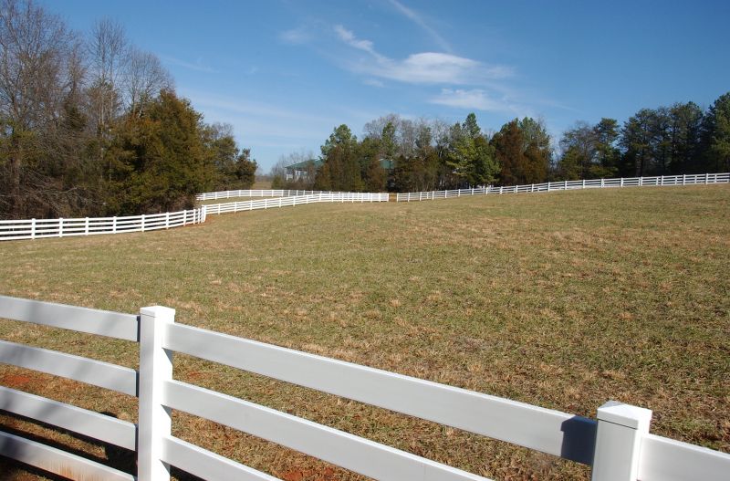 Commercial Fence Painting
