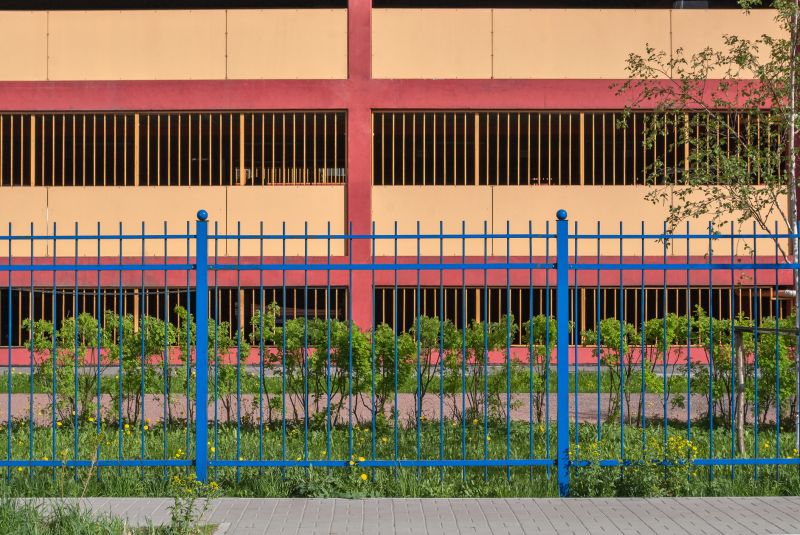 Commercial Fence Painting