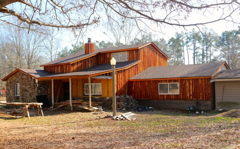 Composite Siding Installation