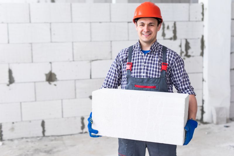 Concrete Blocks Installation