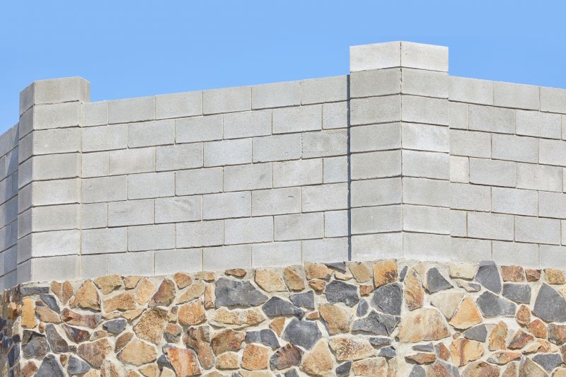 Concrete Blocks Installation