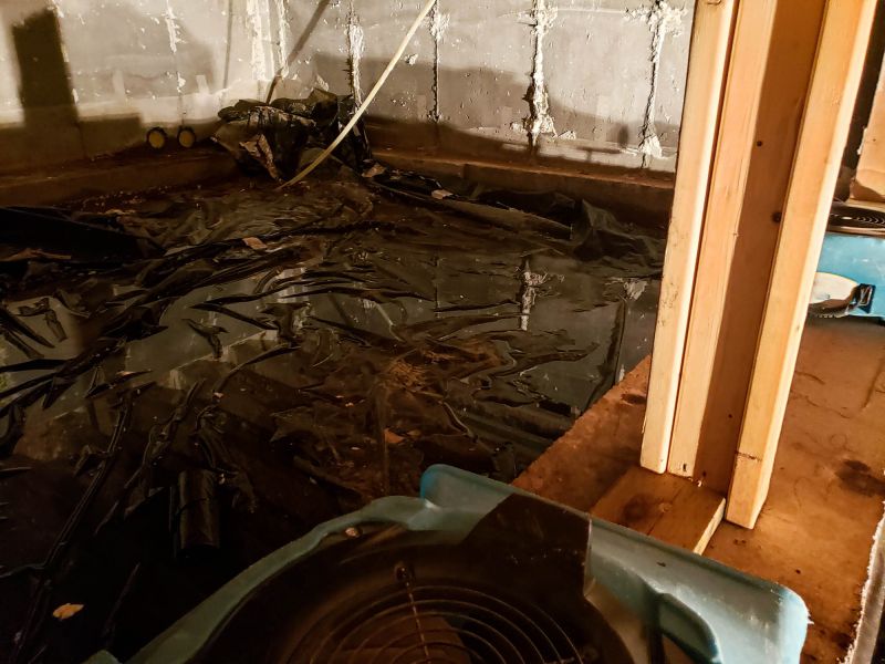 Crawl Space Water Remediation