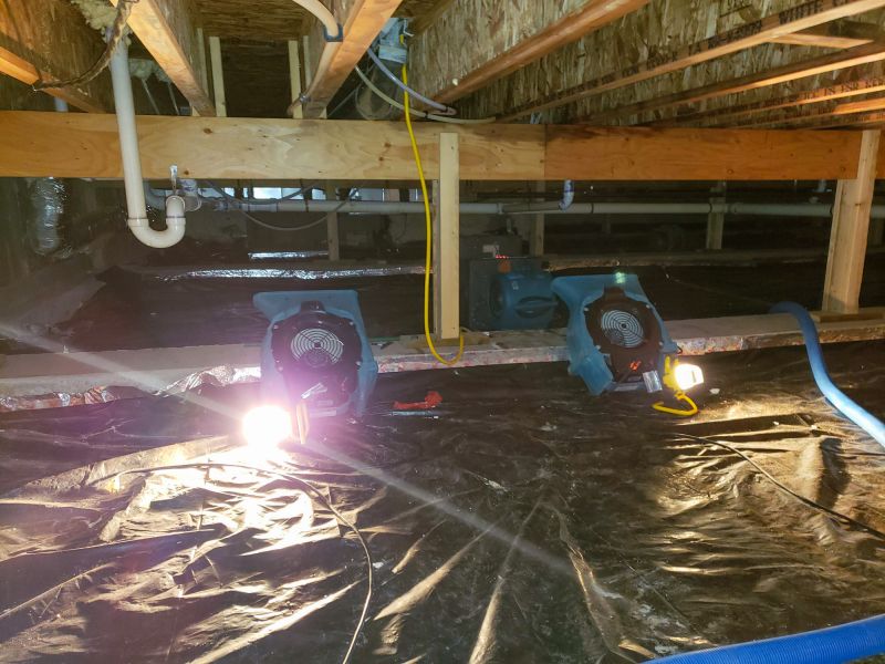 Crawlspace Water Restoration