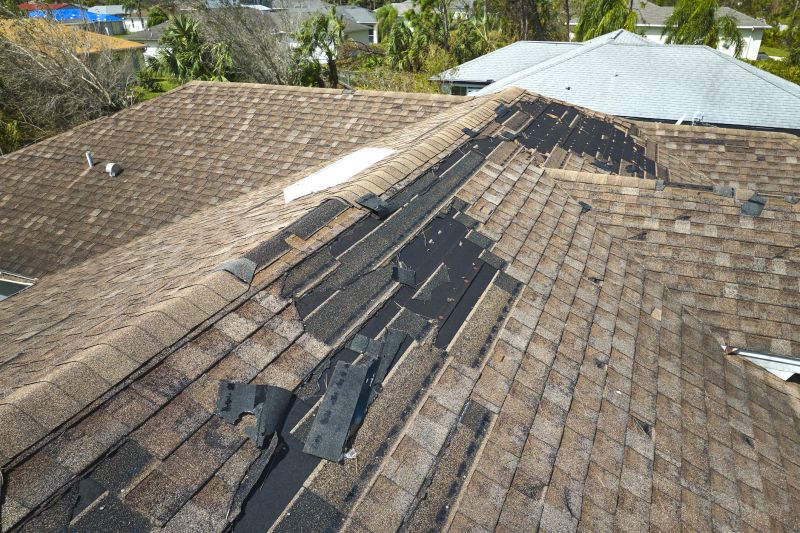 Damaged Roof Replacement
