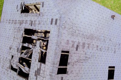 Damaged Roof Replacement