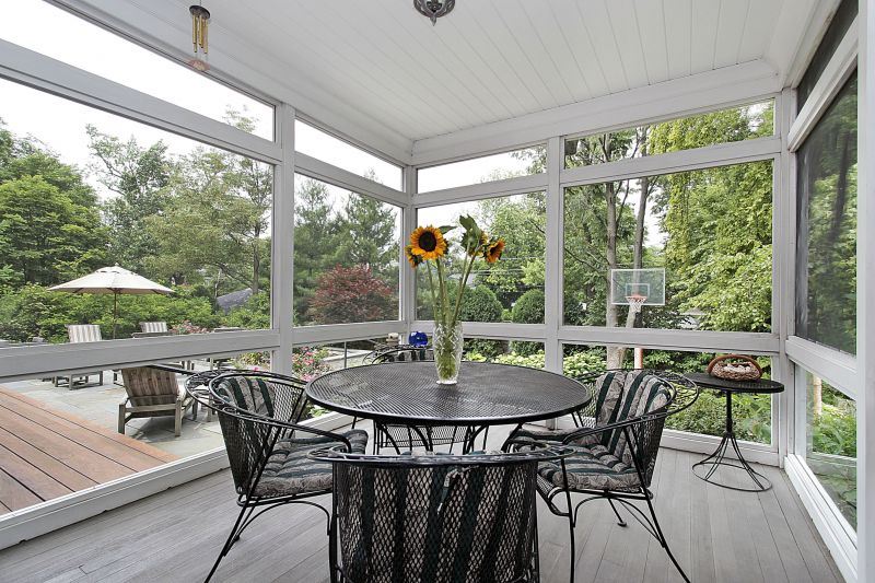 Enclosed Patio Installation