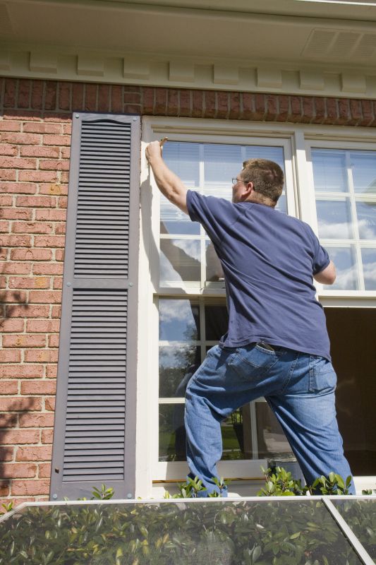 Exterior Shutters Painting