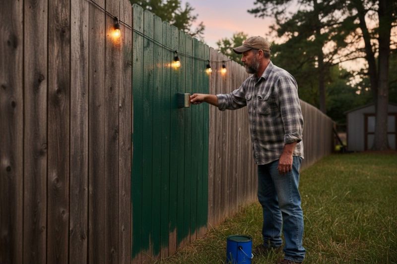 Fence Painting Service