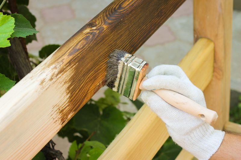 Fence Staining