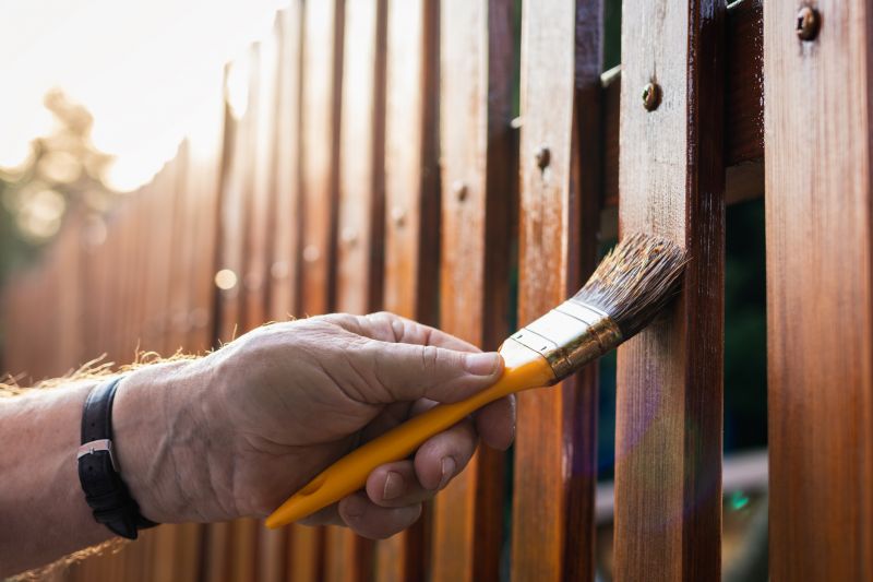 Fence Staining
