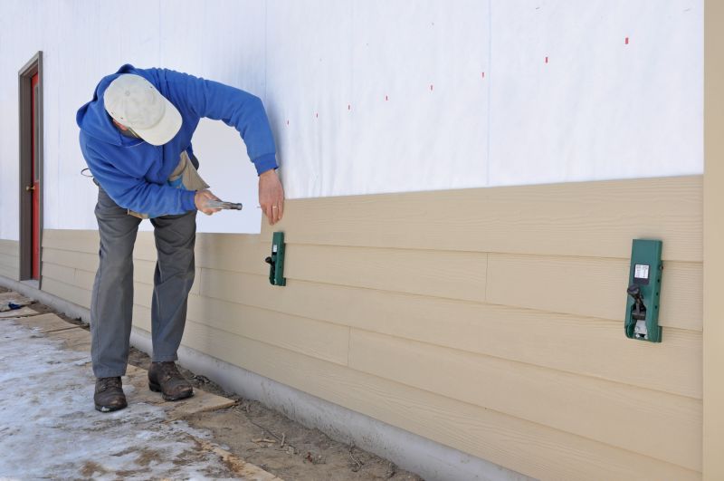 Fiber Siding Installation