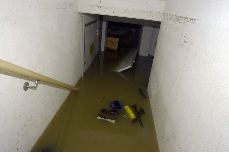Flooded Basement Cleanup