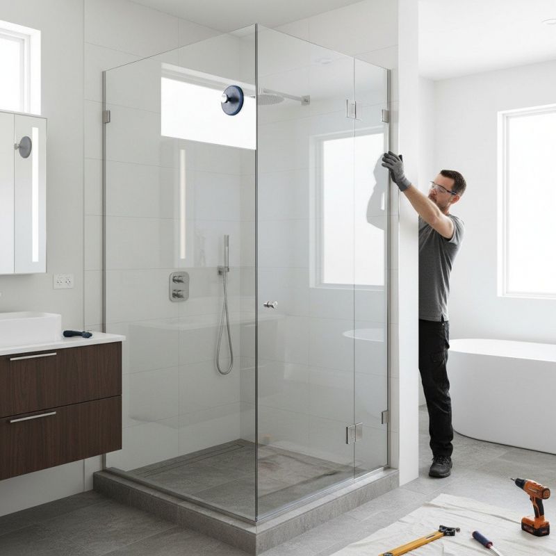 Glass Shower Door Installation