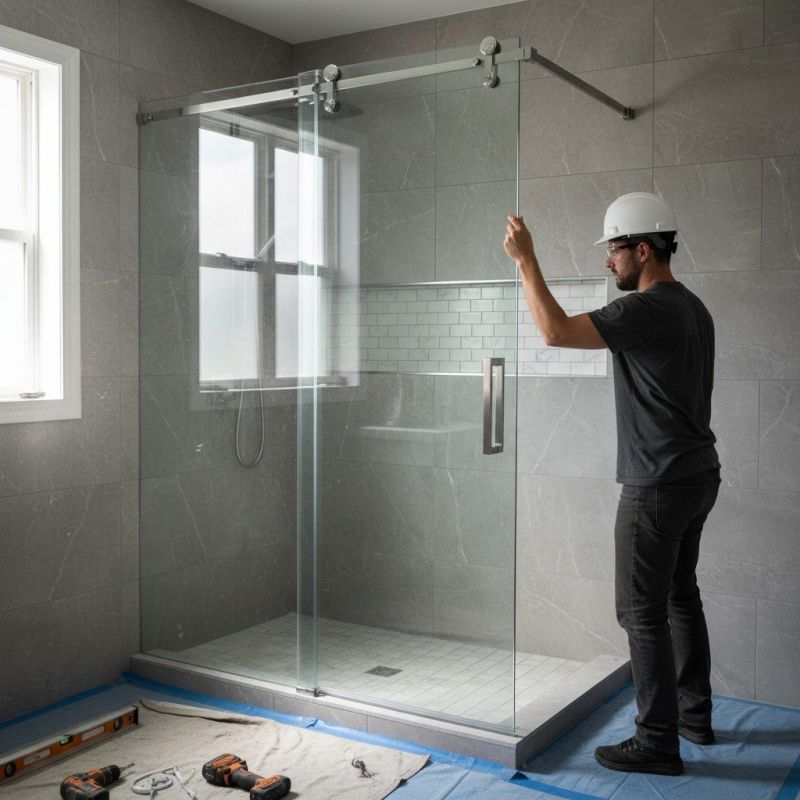 Glass Shower Door Installation