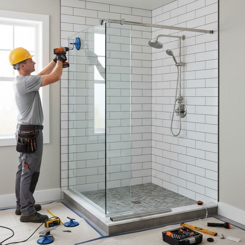 Glass Shower Door Replacement