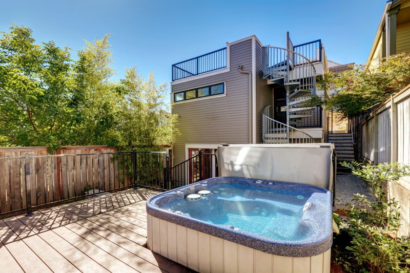 Hot Tub Deck Installation
