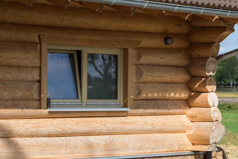 Log Home Staining