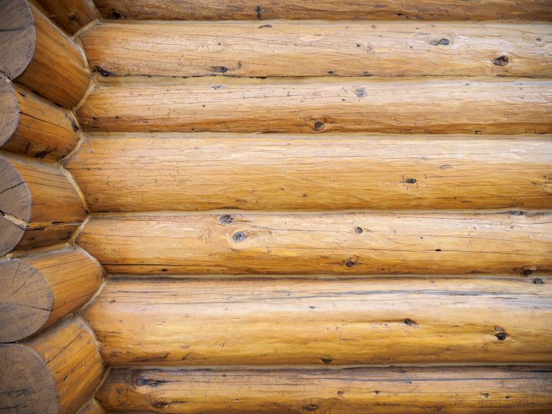 Log Home Staining