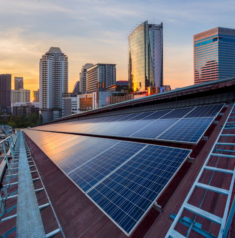 Roof Solar Installation