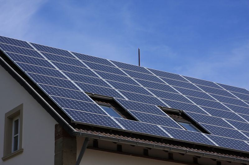 Roof Solar Installation