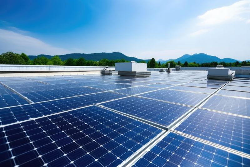Roof Solar Installation