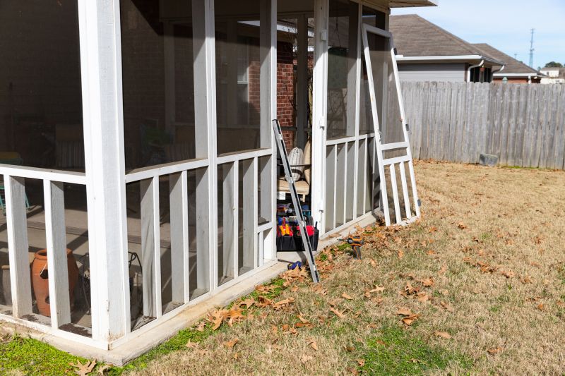 Screened In Porch Installation