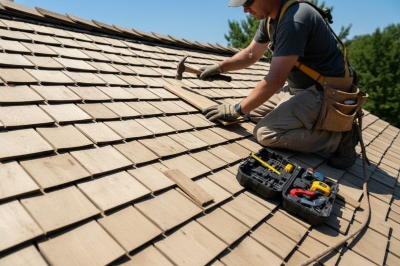 Shake Roof Replacement