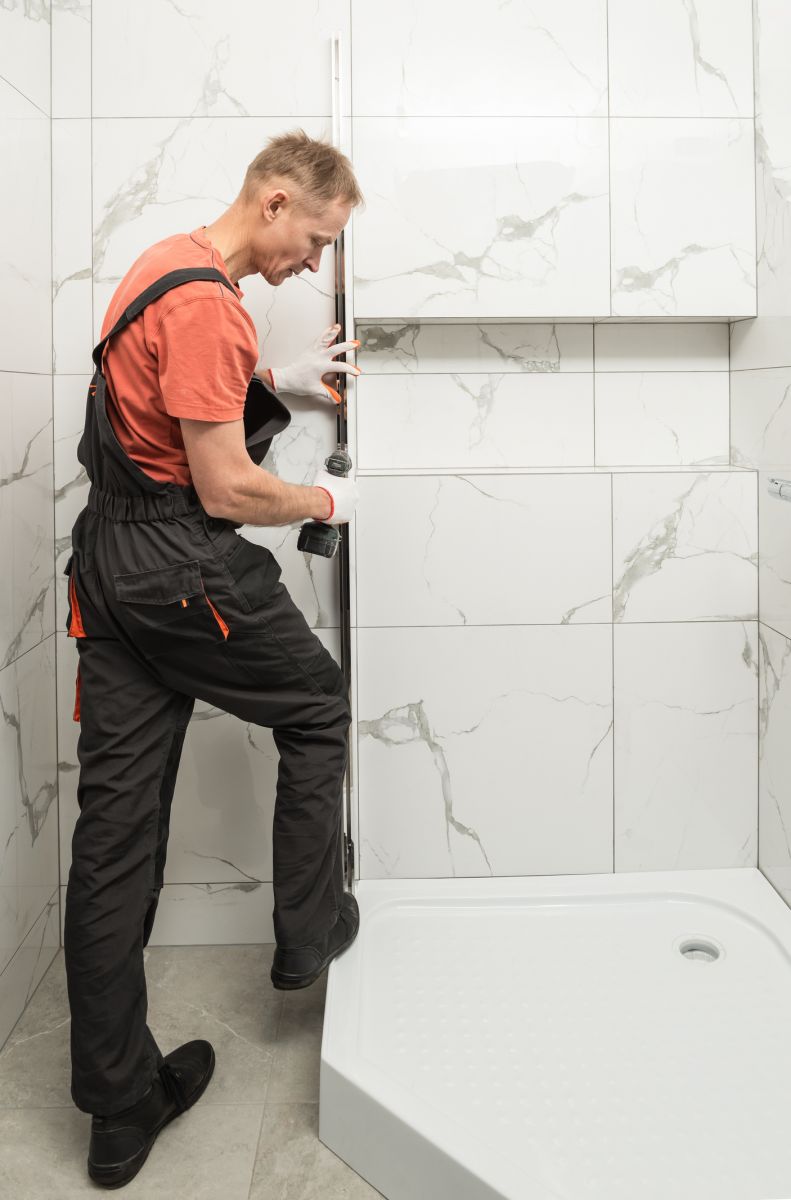 Shower Door Installation